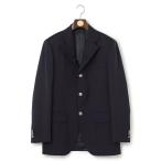 【WEB・一部店舗限定】シングルブレザー/銀釦 /背抜き /三つボタン段返り