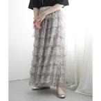 ショッピングダルメシアン ダルメシアン柄ティアードスカート