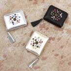 ショッピングスタッズ 【本革 レザー】 ペルケ perche / マルチスタッズ・ジャバラカードウォレット