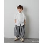 裾絞りロングパンツ