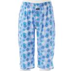 コムサ楊柳ステテコ 高嶋ちぢみ あじさい柄