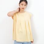 UV タックデザインチュニックカットソー【接触冷感洗濯機洗い可】