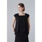 ◆サークルレースフリンジブラウス