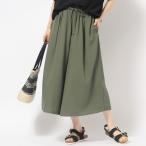 ショッピングスカーチョ 【洗える】低身長さんにも ウエストドロストスカーチョ