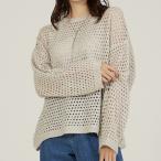 ショッピングスパンコール メッシュスパンコールニット