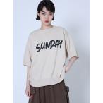 フロントロゴサマーニット