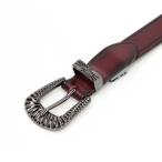 【RIELABO】ウエスタンビットレザーベルト