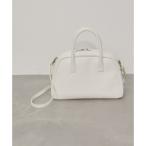 【サステナブル】ラウンドミニロゴボストンバッグ