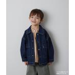 配色ステッチデニムジャケット