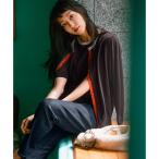 ショッピングサステナブル商品 【洗える】サステナブルウール バイカラー カーディガン