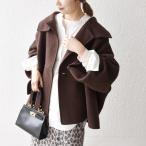 ショッピングポンチョ 【WEB限定】SHIPS any: リバー スタンドカラー ポンチョ ショート コート