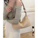 ショッピングストローバッグ ストローバッグ ショルダーバッグ 麦わら