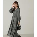 ショッピングティアード ギャザーティアードワンピース24AW