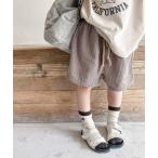 ショッピング韓国子供服 aimoha-KIDS- 韓国子供服　チェック柄ハーフパンツ