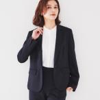 ショッピングセレモニー 【通勤スーツ入卒セレモニー】ウール混ジャージ テーラードジャケット