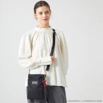 【LA BAGAGERIE×HELLO KITTY】リボンチャーム付き　スクエアポシェット