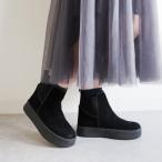 ショッピングMINNETONKA スエードショートブーツ サイドゴアブーツ 24M09 厚底ブーツ インヒール
