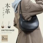 ショッピングnixon 【本革】3WAY ハーフムーン ショルダーバッグ