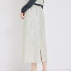 スパンコールIラインスカート