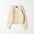 【SHIPS any別注】NEPAL HAND KNIT: ボリューム ニット カーディガン