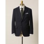  Hsu ti -тактный стрейч шерсть .2 кнопка жакет темно-синий ( выставить возможность )