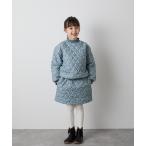 フラワープリントキルティングセットアップ