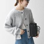 SHIPS any:〈手洗い可能〉シャギー クルーネック ニット カーディガン