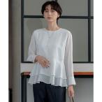 ショッピングテプラ 【洗える】テプラマットシフォン ブラウス