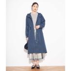 ドロストフーディーロングコート