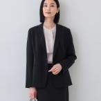 【洗える／UVケア／スーツ】ストレッチテーラードカラージャケット