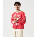 SAINT MICHAEL/セントマイケル/CREW SWEAT/SOFT LOVE/RED