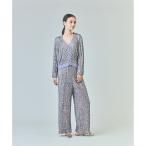 ショッピングスパンコール スパンコールニットパンツ