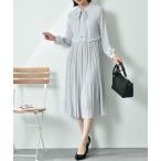 シフォンジョーゼットワンピース