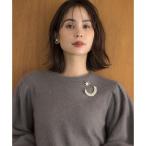 【好評につき追加予約・2SET】ツインスターパールブローチ