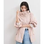 【定番人気】【撥水/花粉ガード】ウエストドロストマウンテンパーカー スプリングコート