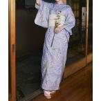 幻想レトロブルーム  浴衣5点セット (浴衣・兵児帯・腰紐2本・下駄)