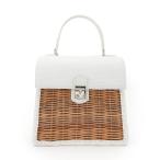 eb．a．gos（エバゴス）ストローハンドバッグM 15542