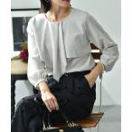 ジョーゼットケープ風ブラウス