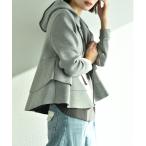 ダンボールニットフリルＺＩＰパー