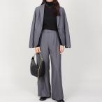 【セットアップ】テーラードジャケット ワイドパンツ スーツセット セレモニー