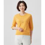ショッピングクールネック 【洗える】BASIC HT COTTON クールネック プルオーバー
