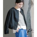 撥水ノーカーラーブルゾン【UV洗濯