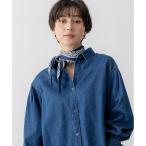 ショッピングスカーフ ヘリンボーン プリント スカーフ