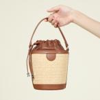 ショッピングnixon 【本革】2WAY 巾着 バスケット レザー かご バッグ