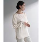 【洗える】サテン レイヤードブラウス