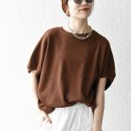 SHIPS any_〈洗濯機可能〉ワッフル ワイド コクーン ドルマン TEE
