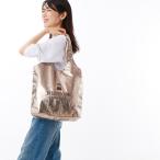 ショッピングトートバック ピッコーネ アチェッソーリ ロゴ刺繍トートバック