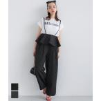 ショッピングcoca フリルオールインワン 全2色