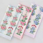 キャス キッドソン 表ガーゼ・裏タオルハンカチ DECK STRIPE ROSE