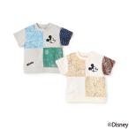ショッピングパッチワーク 【Disney】パッチワーク半袖Tシャツ